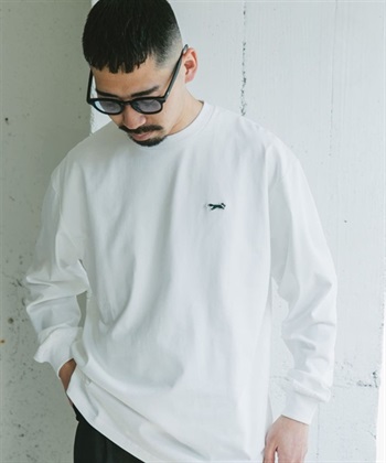 【別注】PENNEYS / THE FOX 織標刺繡長袖T恤