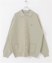 【別注】PENNEYS / THE FOX刺繡襯衫開襟衫(膚色-M-BEIGE)