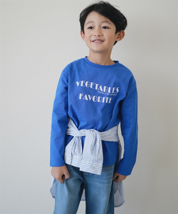 LOGO印花長袖T恤(KIDS)