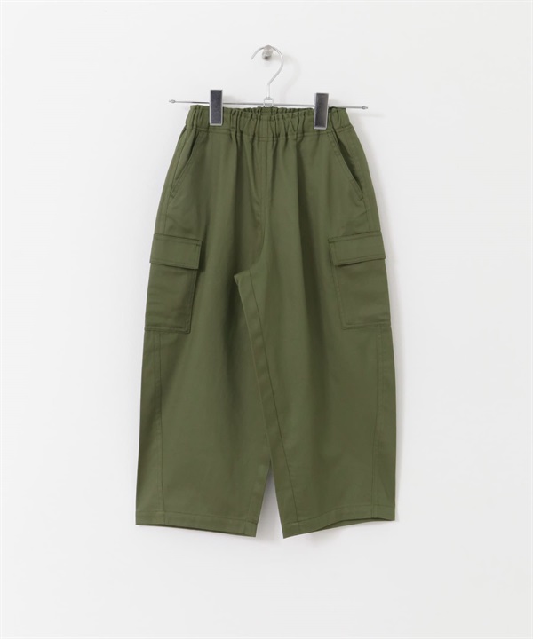 【親子裝】輕便工作褲(KIDS)(卡其綠-120-KHAKI)