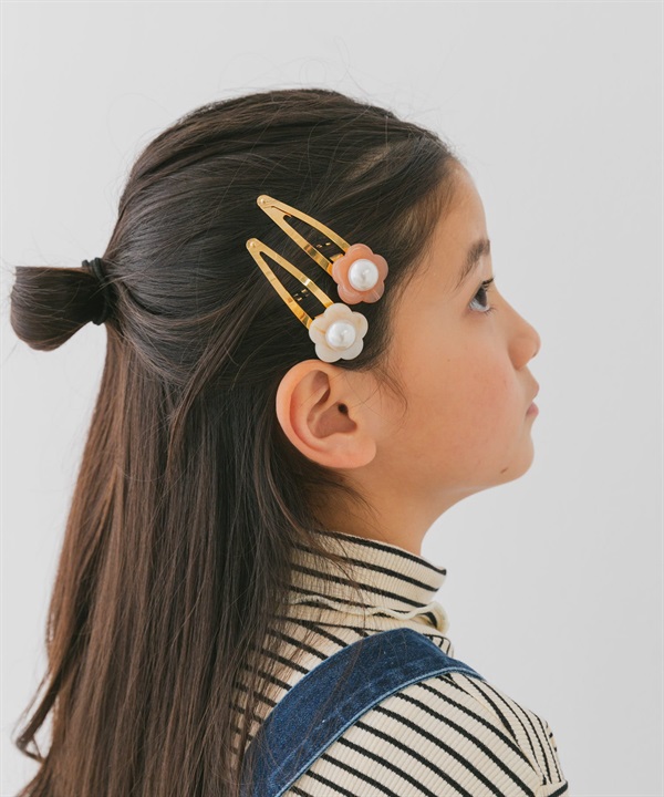 花朵造型髮夾(KIDS)