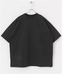 【快乾/涼感/抗皺】華夫格網狀短袖T恤(黑色-M-BLACK)