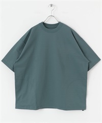 【快乾/涼感/抗皺】華夫格網狀短袖T恤(藍綠色-M-其他藍色)