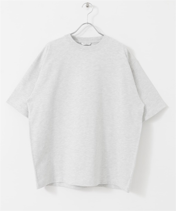 10.5oz厚磅短袖T恤(白色混色-M-其他灰色)