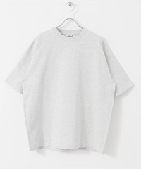 10.5oz厚磅短袖T恤(白色混色-M-其他灰色)