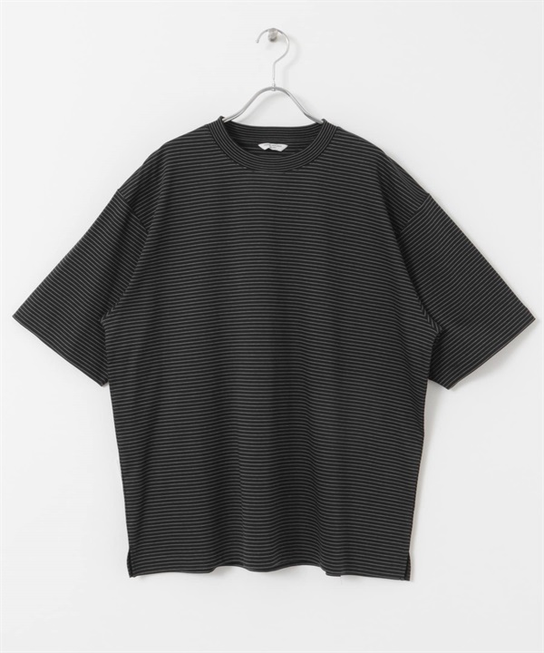 UR TECH Summer Share 圓領T恤(黑色x灰色-M-其他黑色)