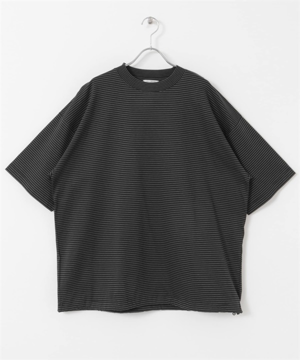 UR TECH Summer Share 抽繩T恤(黑色x灰色-M-其他黑色)