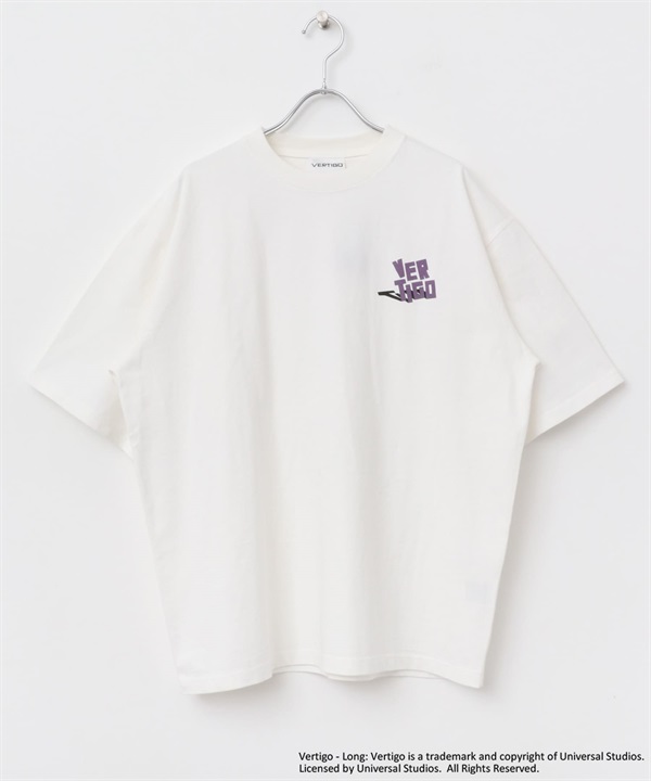 UNIVERSAL《VERTIGO》電影T恤(白色-M-WHITE)