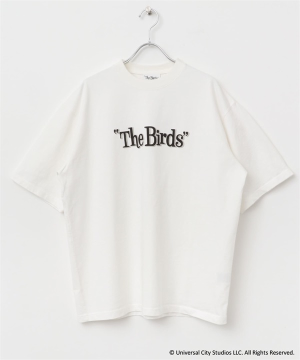 UNIVERSAL《The Birds》電影T恤(白色-M-WHITE)