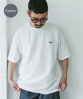 【別注】PENNEYS / THE FOX 刺繡鹿子織短袖T恤