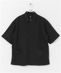 【快乾/抗皺】UR TECH 口袋機能襯衫(黑色-M-BLACK)