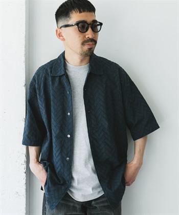 紗羅短袖襯衫