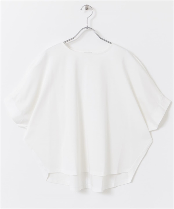 UR TECH Summer Share 打褶袖套衫(米色-M-OFF WHITE)