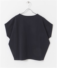 乾爽涼感棉質船型領套衫(藏青色-M-NAVY)