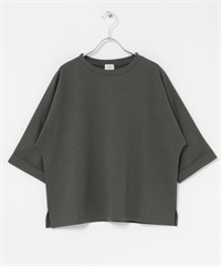 UR TECH 蝙蝠袖口反折T恤(炭灰色-M-CHARCOAL GRAY)