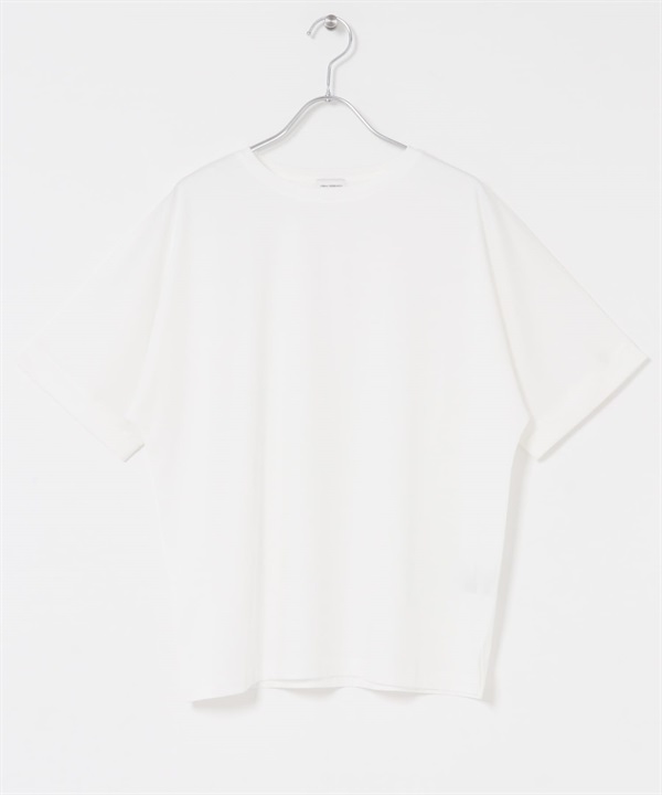 可機洗UV CUT涼感反折袖套衫(米白色-M-OFF WHITE)