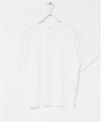 可機洗UV CUT涼感反折袖套衫(米白色-M-OFF WHITE)