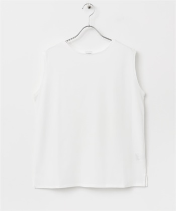 無袖上衣(米白色-M-OFF WHITE)
