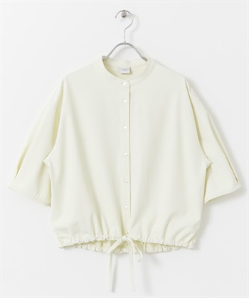UR TECH Summer Share 抽繩罩衫(米色-M-OFF WHITE)