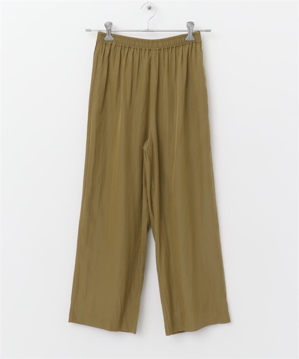 UV CUT涼感乾爽寬鬆長褲(黃卡其綠-S-KHAKI)