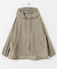 UR TECH 可收納UV CUT涼感連帽外套(膚色-M-BEIGE)