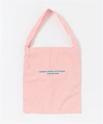 【別注】beej/LOGO環保袋(粉紅色-one-PINK)