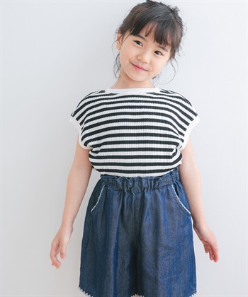 變形華夫格無袖套衫(KIDS)