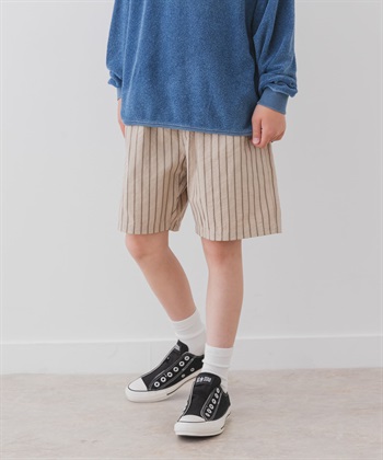 直條紋短褲(KIDS)