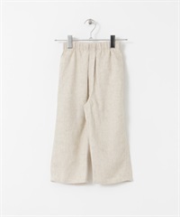 【親子裝】亞麻嫘縈輕便長褲(KIDS)(原色-120-NATURAL)