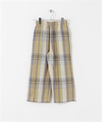 【親子裝】亞麻嫘縈輕便長褲(KIDS)(黃色-120-YELLOW)