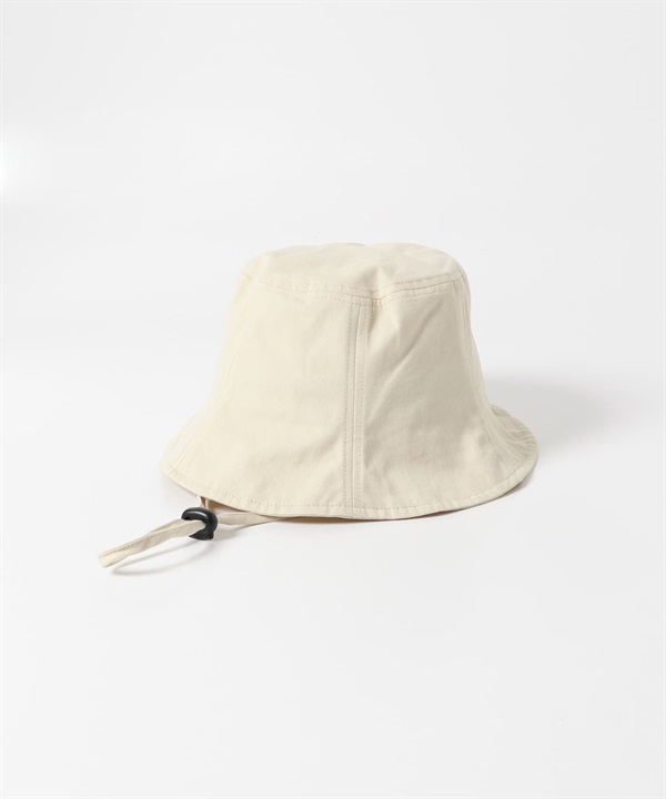 【親子裝】棉質斜紋漁夫帽(KIDS)(象牙白-one-IVORY)