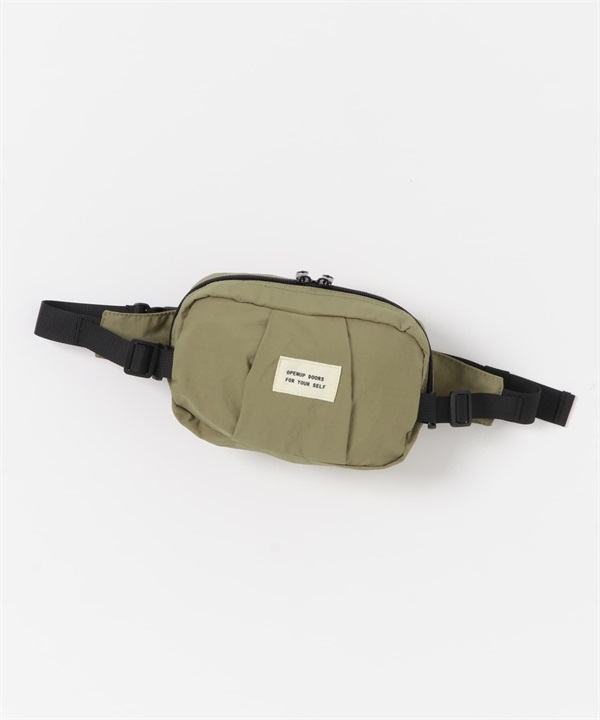 腰包(KIDS)(灰綠色-one-其他膚色)