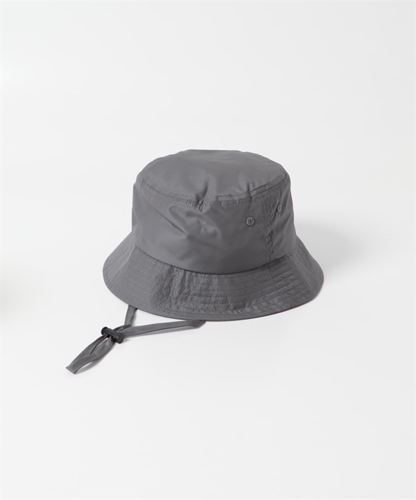 【親子裝】防潑水塔夫塔綢漁夫帽(KIDS)(灰色-one-GRAY)