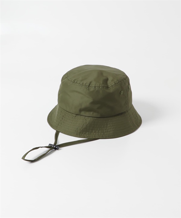 【親子裝】防潑水塔夫塔綢漁夫帽(KIDS)(卡其綠-one-KHAKI)