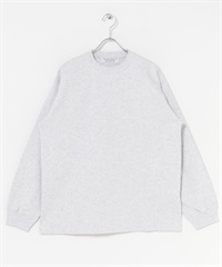10.5oz厚磅長袖T恤(灰色-M-其他灰色)