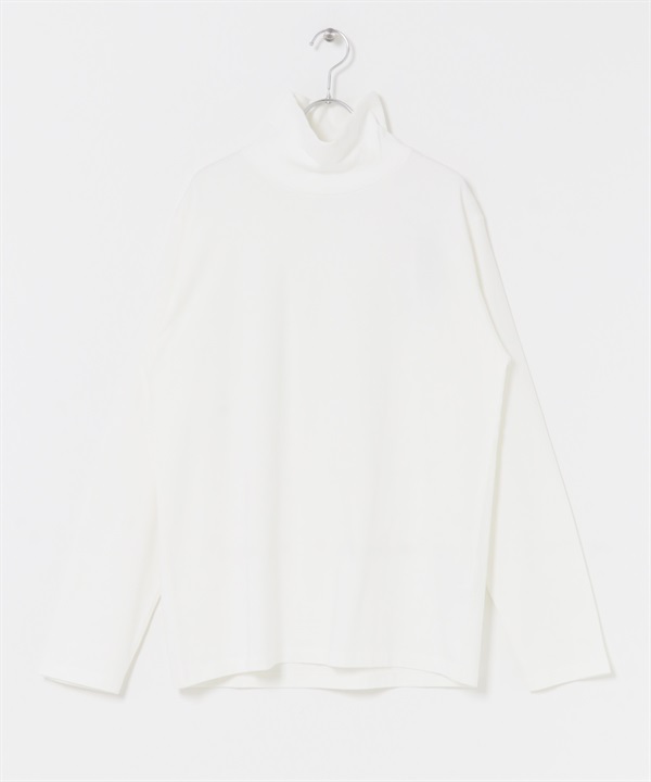 高領T恤by Grow Organic Project(米色-M-OFF WHITE)