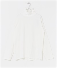 高領T恤by Grow Organic Project(米色-M-OFF WHITE)