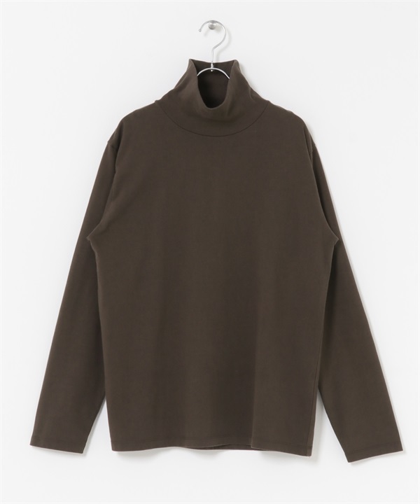 高領T恤by Grow Organic Project(棕色-M-BROWN)