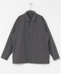 UR TECH Summer Share 長袖襯衫開襟衫(灰色-M-GRAY)