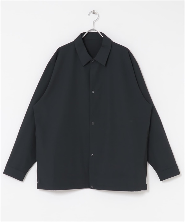 UR TECH Summer Share 長袖襯衫開襟衫(炭灰色-M-CHARCOAL GRAY)