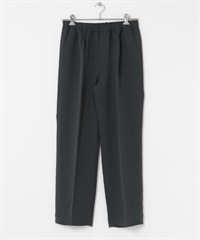 雙層織物輕便西裝褲(其他灰色-M-DARK GRAY)