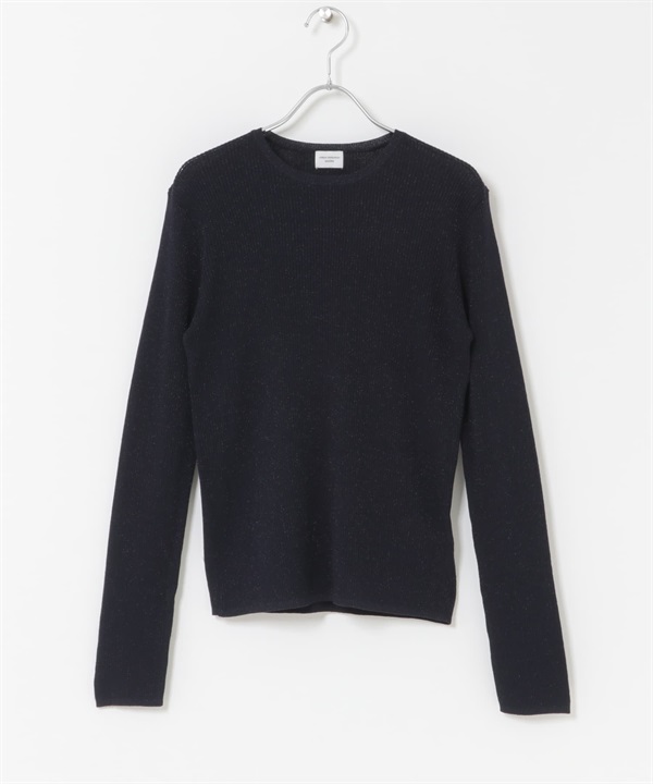 金蔥羅紋套衫(藏青色-M-NAVY)