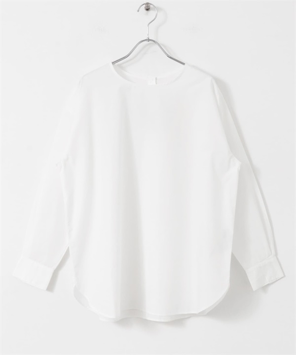 UR TECH DRYLUXE 圓領套頭襯衫(米白色-M-OFF WHITE)