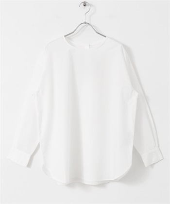 UR TECH DRYLUXE 圓領套頭襯衫(米白色-M-OFF WHITE)