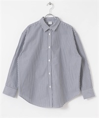 UR TECH DRYLUXE 標準領寬版襯衫(藏青色x米色-M-其他藍色)