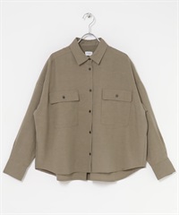 工裝口袋襯衫(可成套搭配)(灰膚色-M-其他膚色)