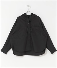 連帽襯衫(黑色-M-BLACK)