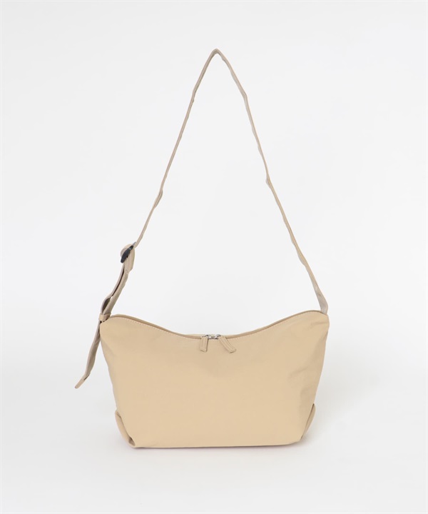 可水洗迷你肩背包(膚色-one-BEIGE)