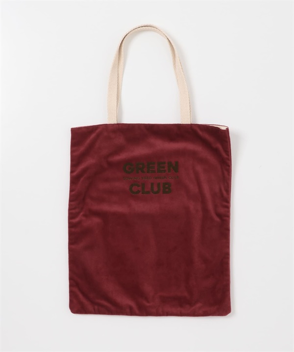 【別注】beej/絲絨托特包(酒紅色-one-BURGUNDY)