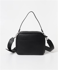 2WAY方形肩背包(黑色-one-BLACK)